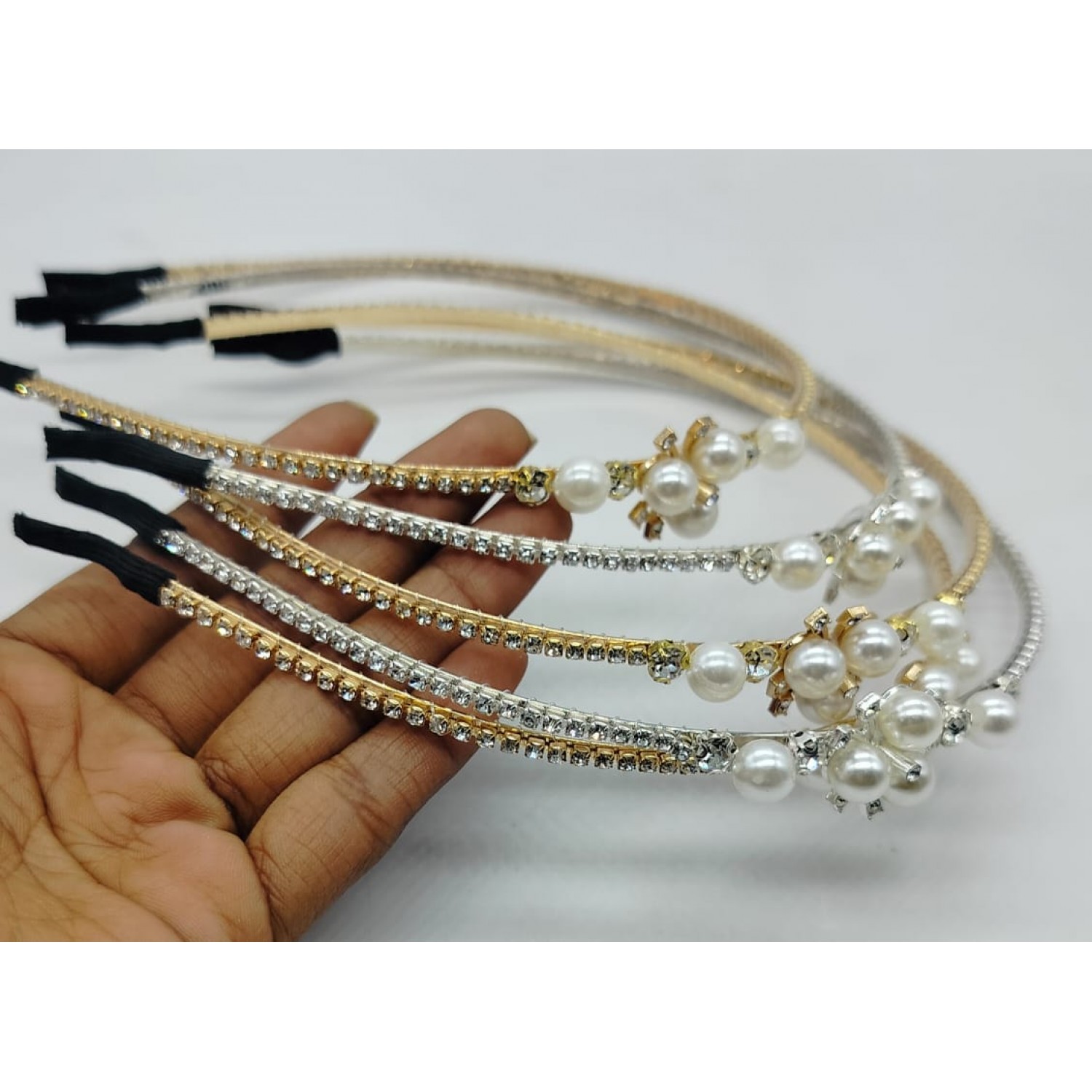 Fashion Alley Stone Hair Band {Pack Of 12}