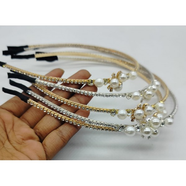 Fashion Alley Stone Hair Band {Pack Of 12}