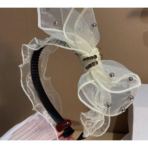 Fashion Alley Pearl Hair Band For Women [Pack Of 12]