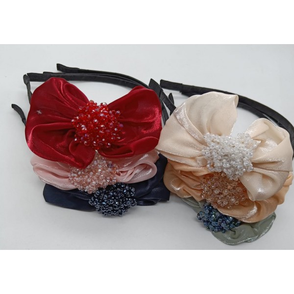 Fashion Alley Stone Hair Band [Pack Of 6]