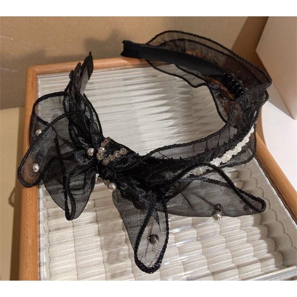 Fashion Alley Pearl Hair Band For Women [Pack Of 12]