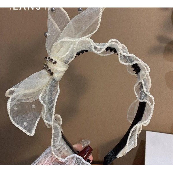 Fashion Alley Pearl Hair Band For Women [Pack Of 12]