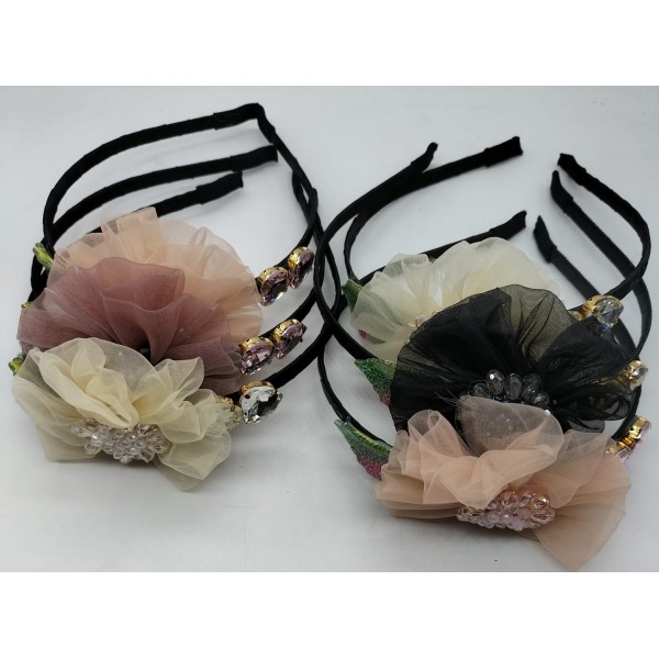 Fashion Alley Stone Hair Band [Pack Of 6]