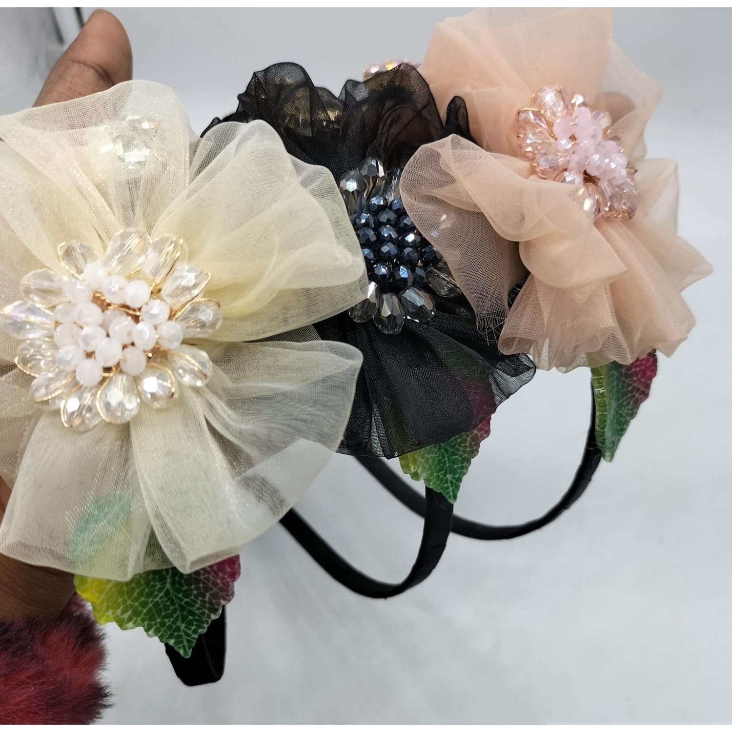 Fashion Alley Stone Hair Band [Pack Of 6]