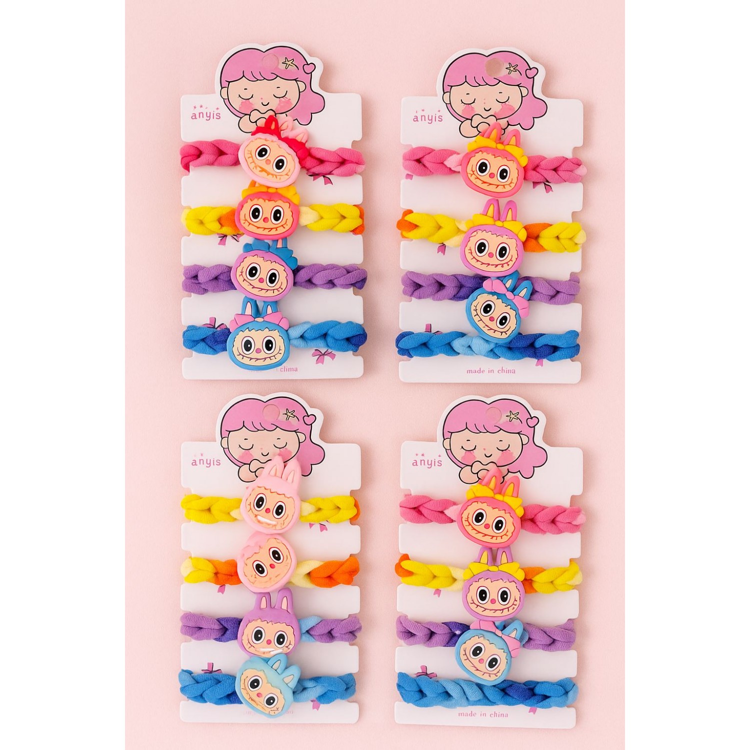 Fashion Alley Rubber Band For Kids Pack Of 48 Pc Fashion Alley Rubber Band For Kids Pack Of 48 Pc