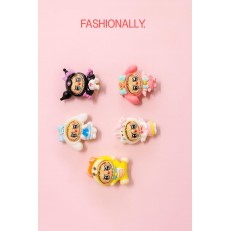 Fashion Alley Labubu Doll Hair Pin For Kids Pack Of 10 Pc