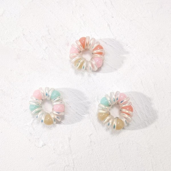 Fashion Alley Telephone Rubber Band Pack Of  50] 