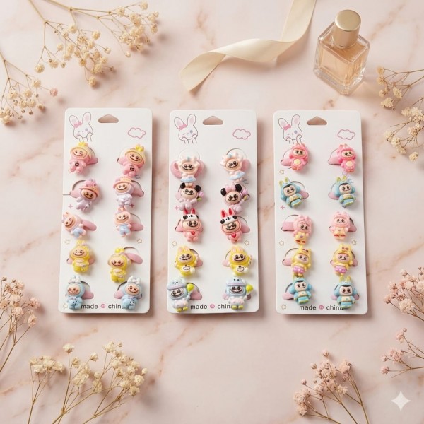 Fashion Alley Rubber Band For Kids Pack Of 120 Pc