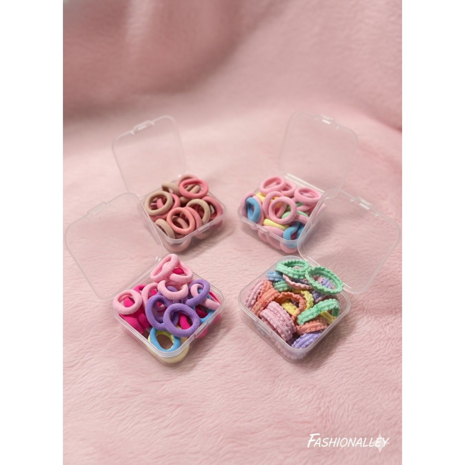 Fashion Alley Rubber Band For Kids Pack Of 12 Box Fashion Alley Rubber Band For Kids Pack Of 12 Box