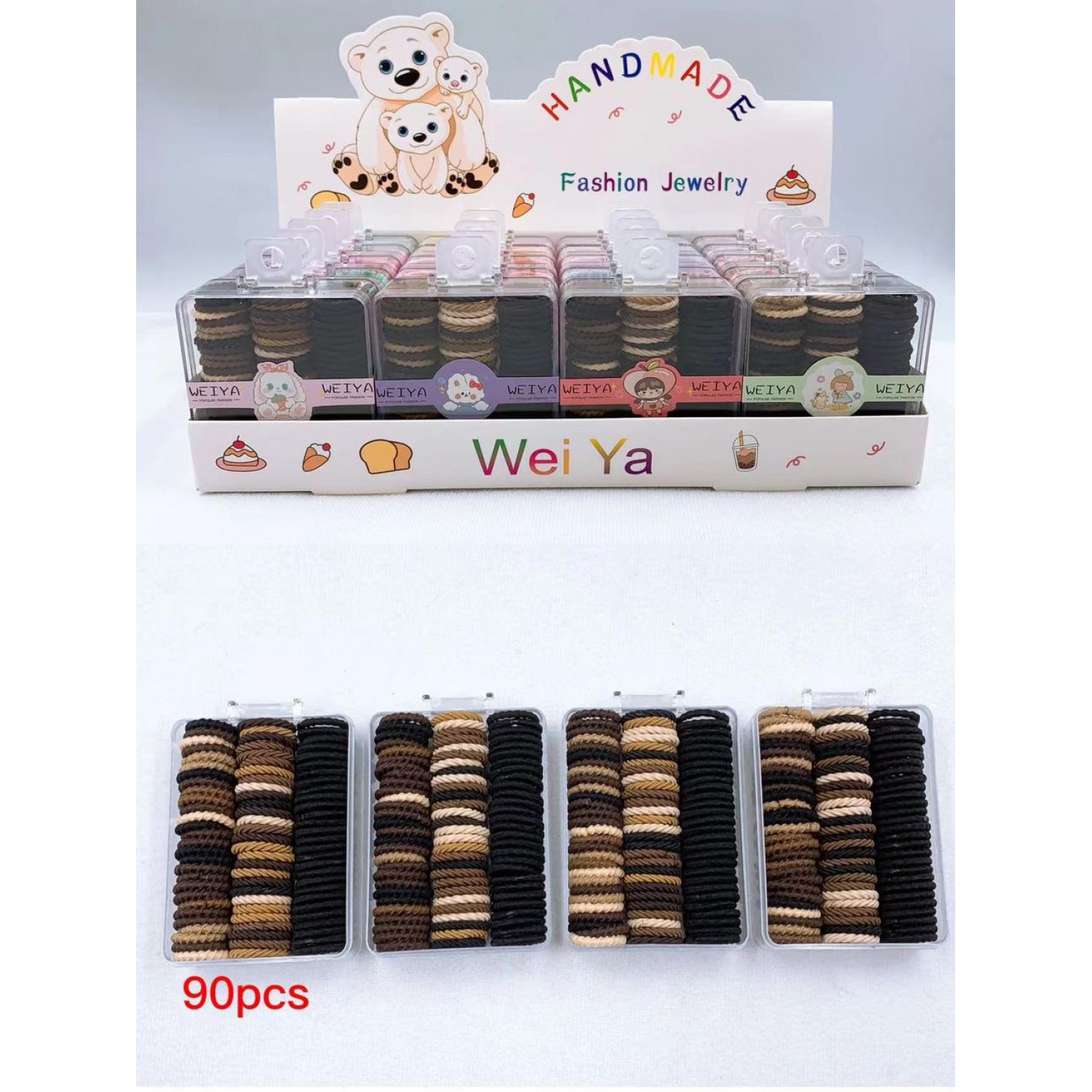 Fashion Alley Kids Rubber Band [Pack Of 20 Box]