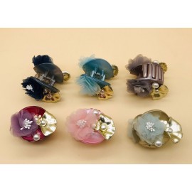 Fashion Alley Korean Hair Claw ( Pack of 6 pc )