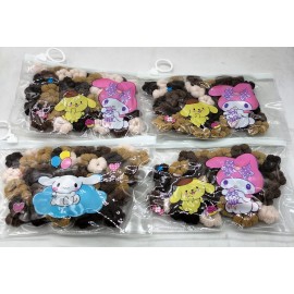 Fashion Alley Rubber Band For Kids Pack Of 12 Pouch  