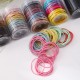 Fashion Alley Assorted Color Rubber Band For Kids Pack Of 12 Box