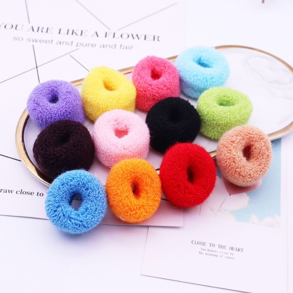 Fashion Alley Assorted Color Rubber Band For Kids Pack Of 12 PC