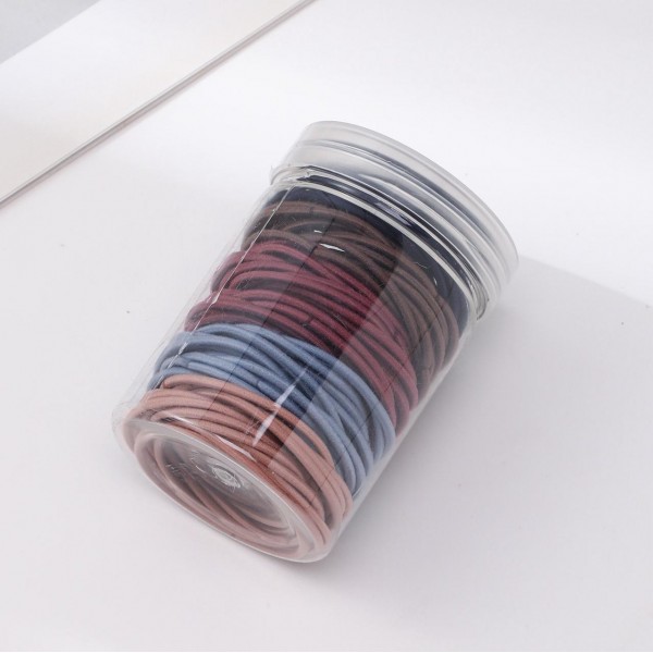 Fashion Alley Assorted Color Rubber Band For Kids Pack Of 12 Box