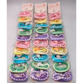 Fashion Alley Rubber Band For Kids [Pack Of 10 Pouch]