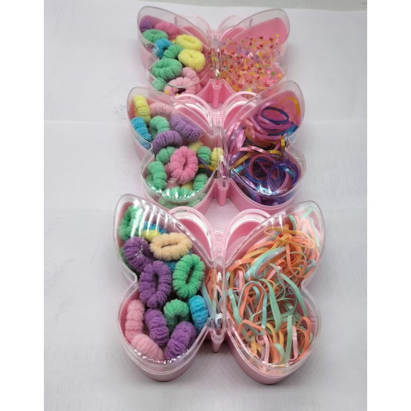 Fashion Alley Rubber Band For Kids Pack Of 12 Box