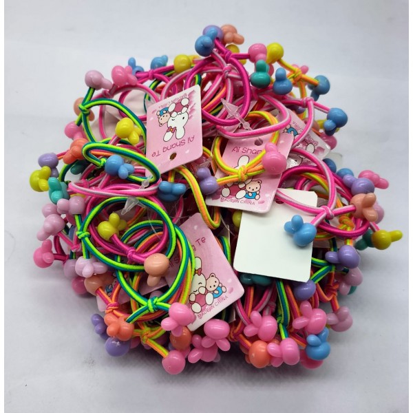 Fashion Alley Rubber Band For Kids Pack Of 100 Pc