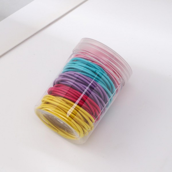 Fashion Alley Assorted Color Rubber Band For Kids Pack Of 12 Box
