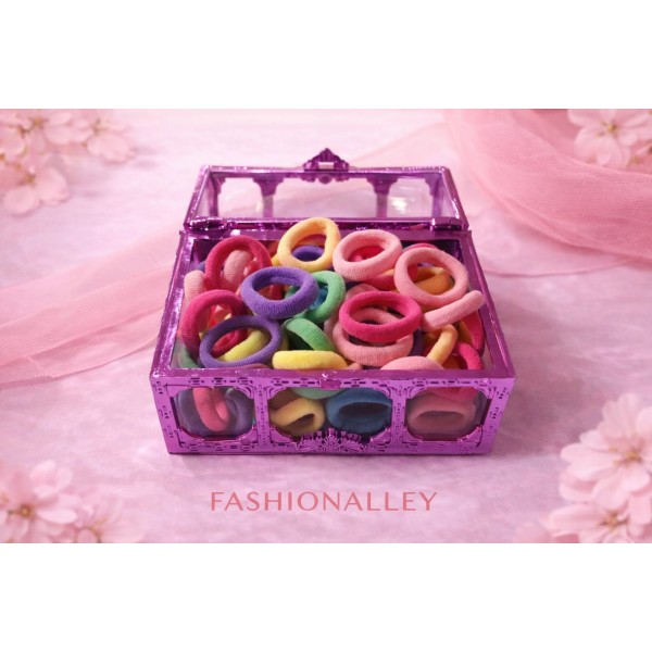 Fashion Alley Rubber Band For Kids Pack Of 12 Box Fashion Alley Rubber Band For Kids Pack Of 12 Box