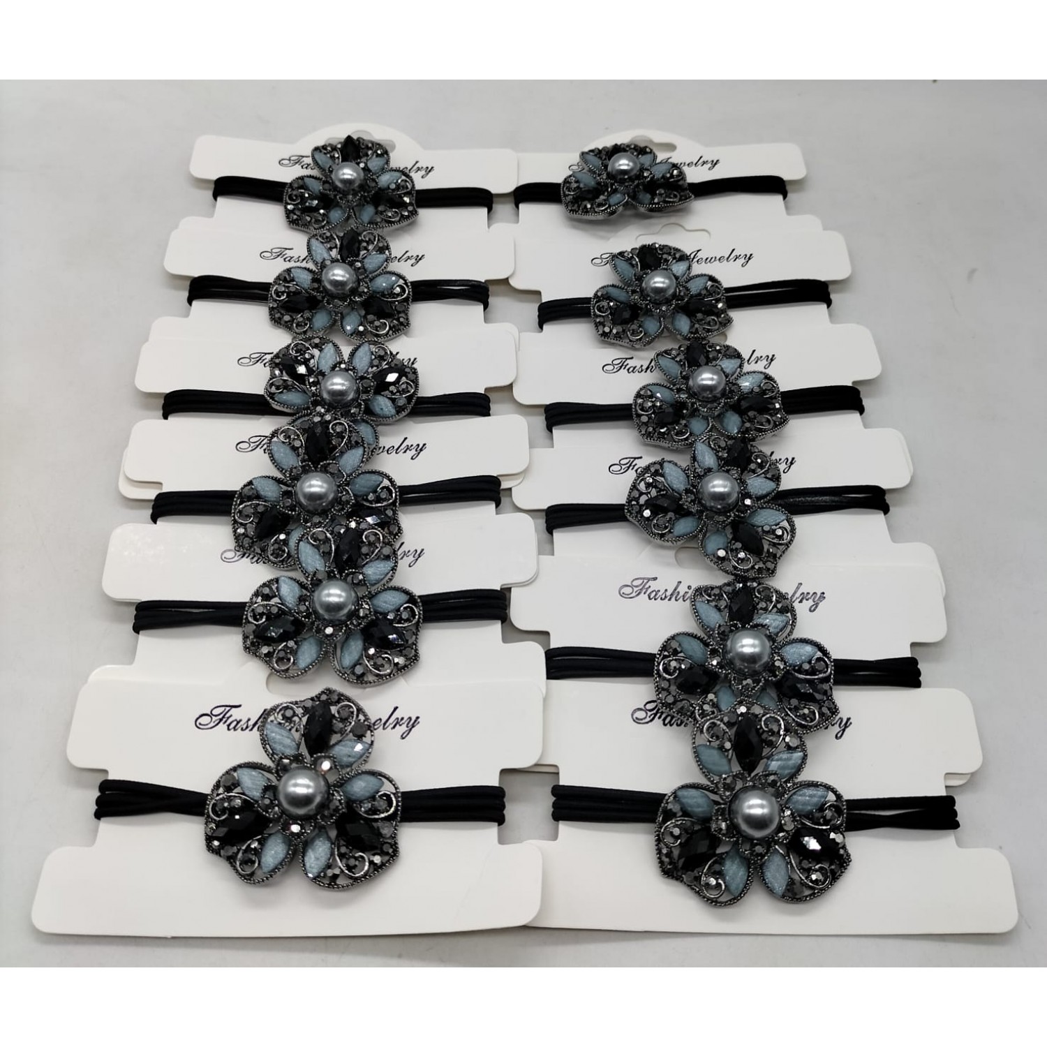 Fashion Alley Korean Rubber Band For Women [Pack Of 12]