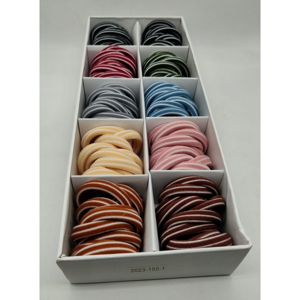 Fashion Alley Multi Color Women Rubber Band {Pack Of 100 Pc}