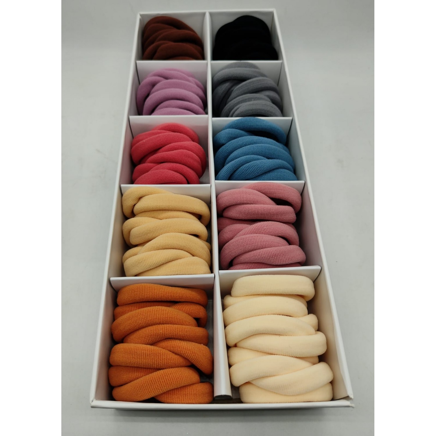 Fashion Alley Multi Color Women Rubber Band {Pack Of 100 Pc}