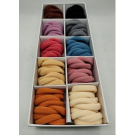 Fashion Alley Multi Color Women Rubber Band {Pack Of 100 Pc}