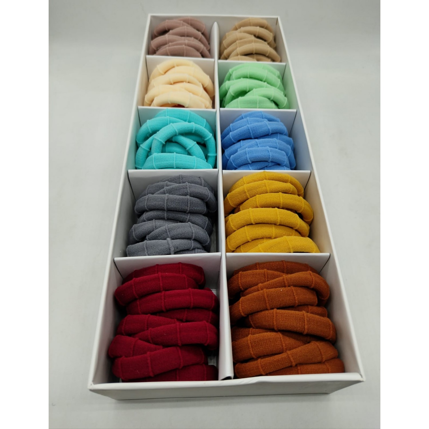 Fashion Alley Multi Color Women Rubber Band {Pack Of 100 Pc}