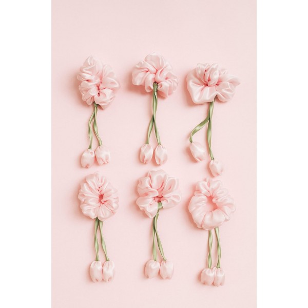 Fashion Alley Tulip Rubber Band For Women Pack Of 12 Pc Fashion Alley Tulip Rubber Band For Women Pack Of 12 Pc