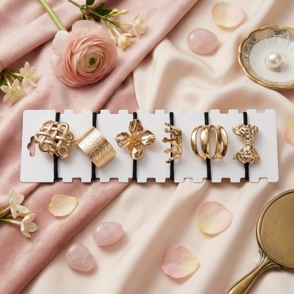 Fashion Alley Rubber Band For Women Pack Of 12 Pc