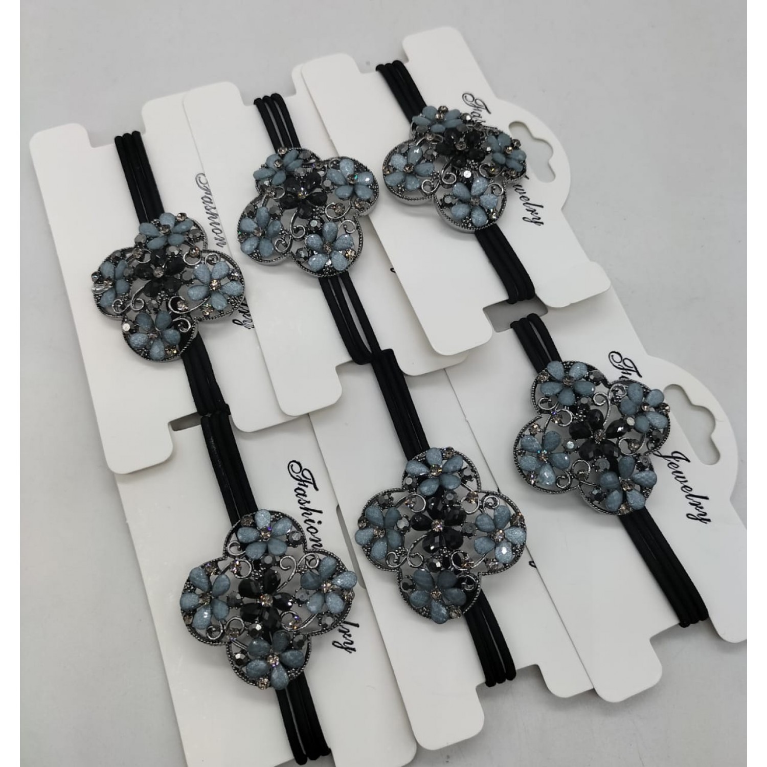 Fashion Alley Korean Rubber Band For Women [Pack Of 12]