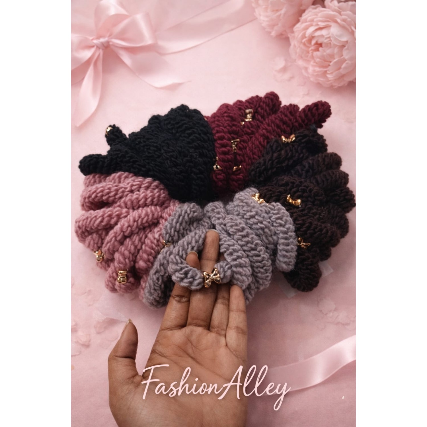 Fashion Alley Bunch Rubber Band For Women Pack Of 100