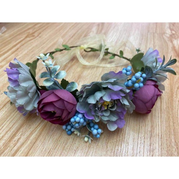 Fashion Alley Assorted Color Tiara Set For Women [Pack Of 12]