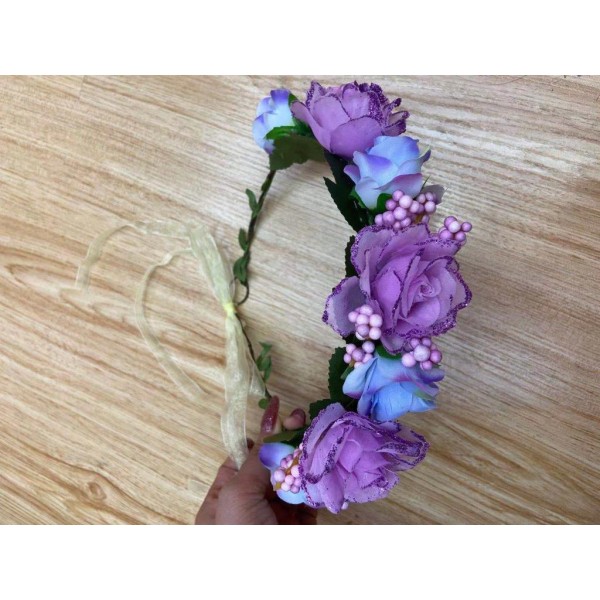 Fashion Alley Assorted Color Tiara Set For Women [Pack Of 12]