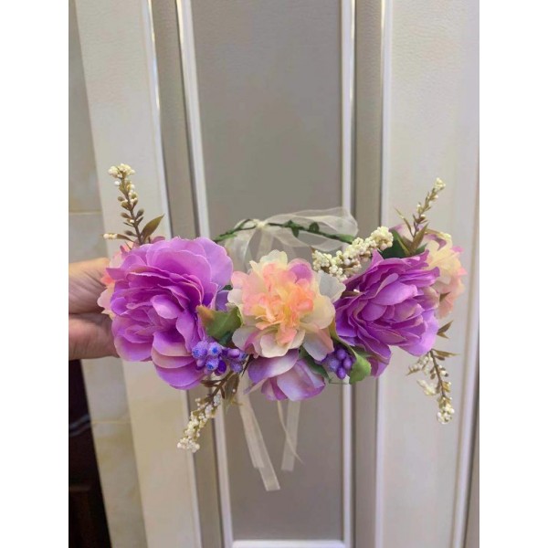 Fashion Alley Assorted Color Tiara Set For Women [Pack Of 12]