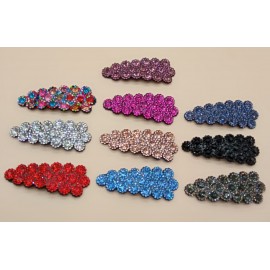 Fashion Alley Assorted Shape Rhinestone Tic Tac ( Pack of 10 ) 