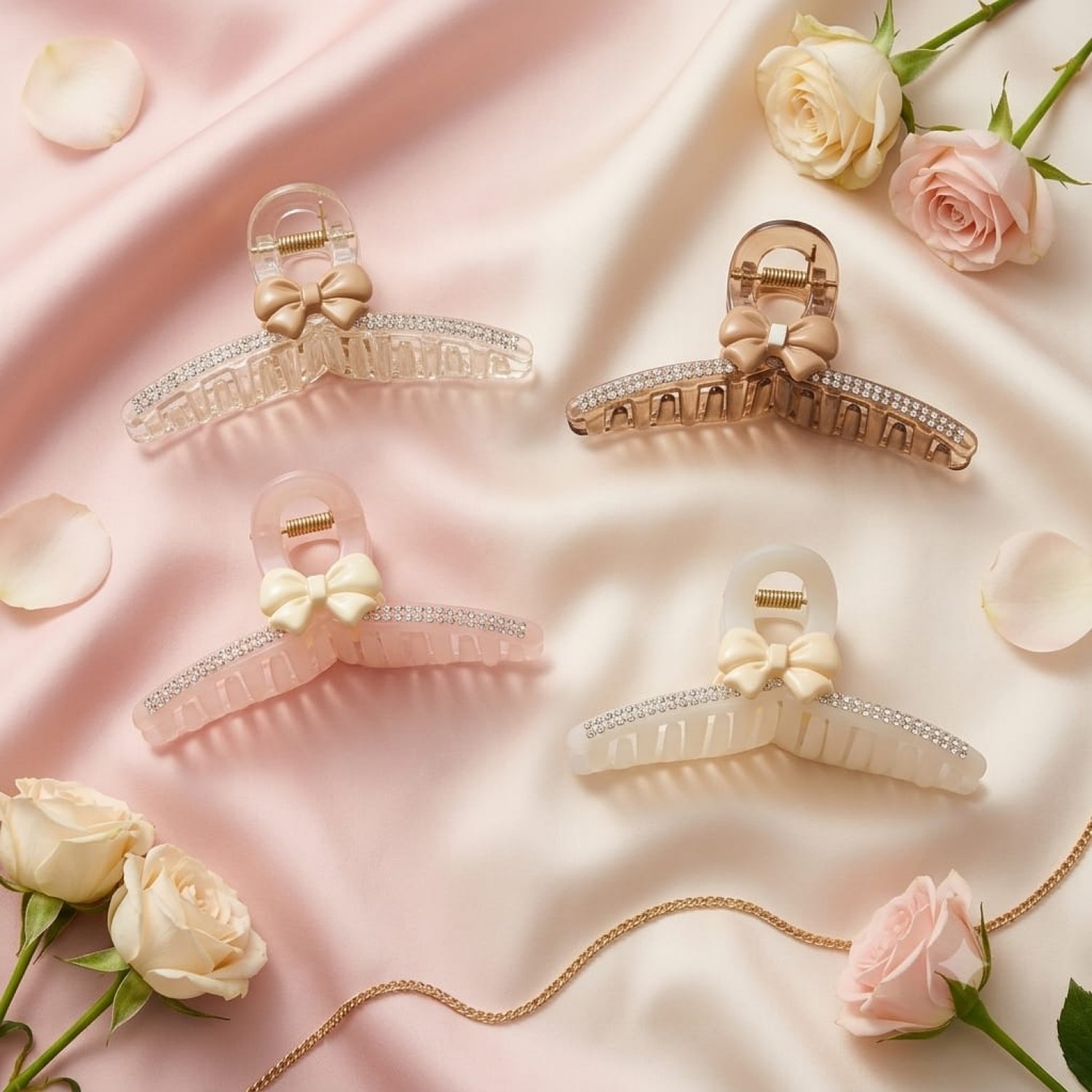 Fashion Alley 12 Cm Hair Claw For Women Pack Of 12 pcs