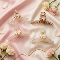 Fashion Alley 12 Cm Hair Claw For Women Pack Of 12 pcs